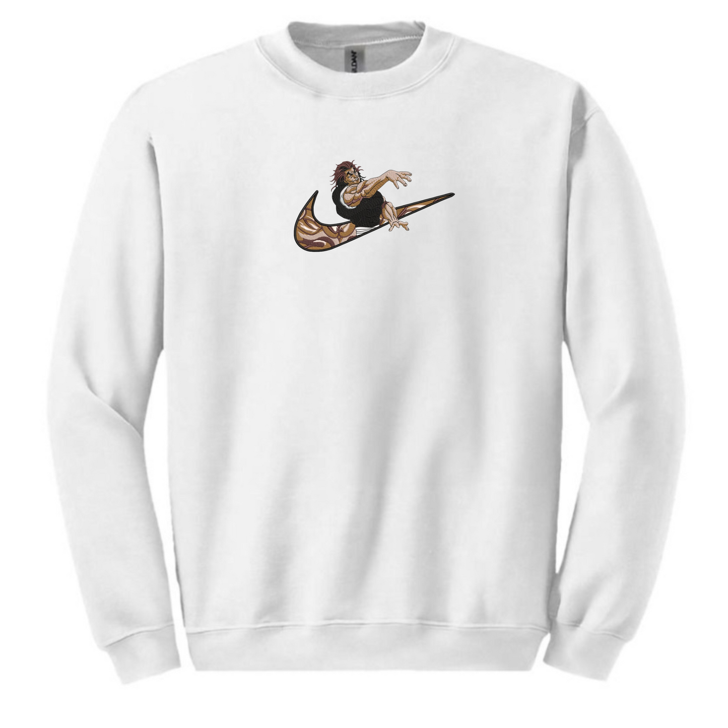 Yujiro Swoosh / Baki / Broderie