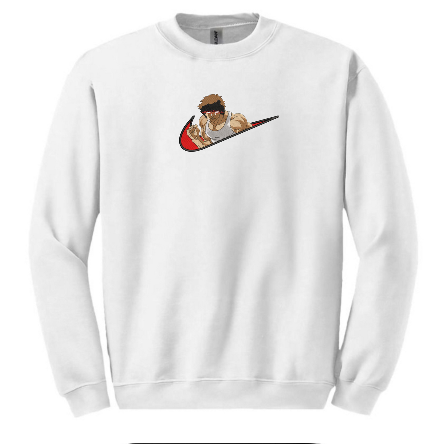 Yujiro Swoosh / Baki / Broderie