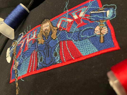 Thor / Marvel / Broderie - Low 1 Broderie