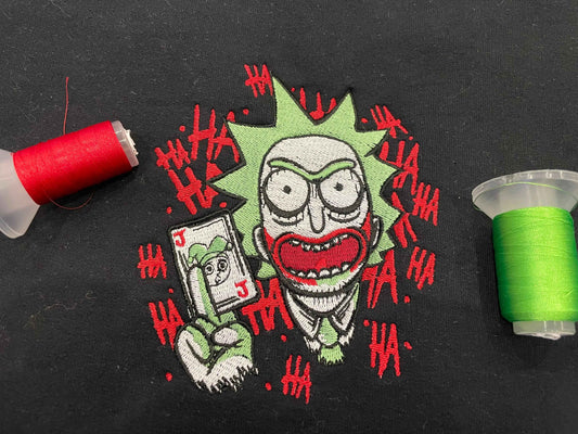 Rick Joker / Rick et Morty / Broderie