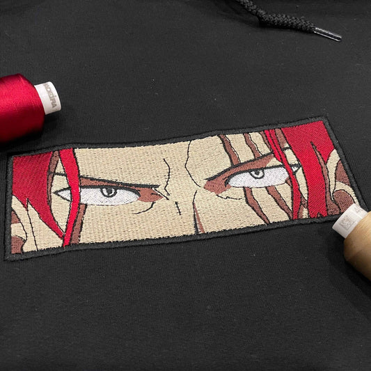Shanks eyes / One piece / Broderie