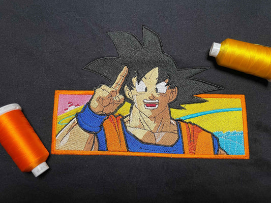 Goku V2 / DBZ / Broderie