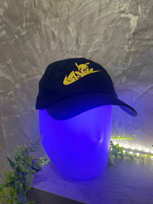 Motif Pikachu sur casquette