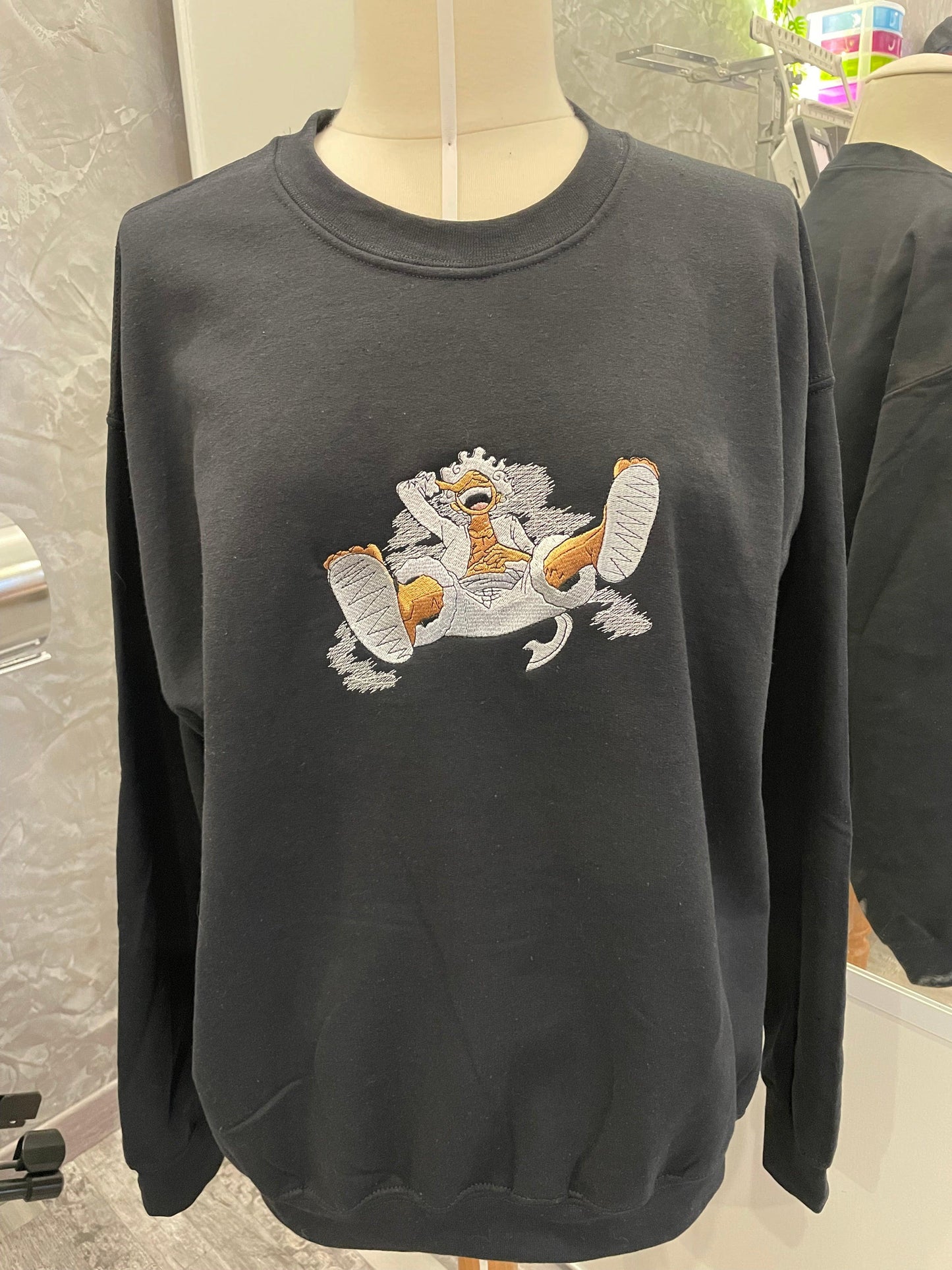 Luffy Gear 5 / One piece / Broderie - Low 1 Broderie