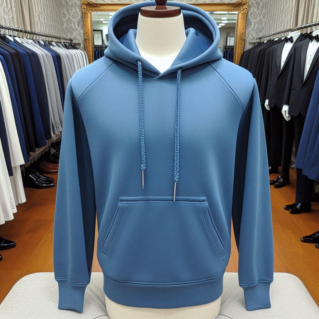 Sweat à capuche premium - Low 1 Broderie