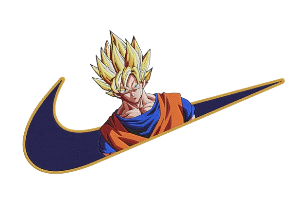 Goku SSJ 2 Custom / DBZ / Broderie