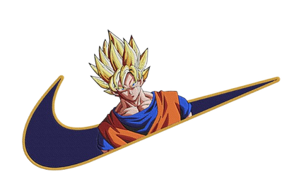 Goku SSJ 2 Custom / DBZ / Broderie