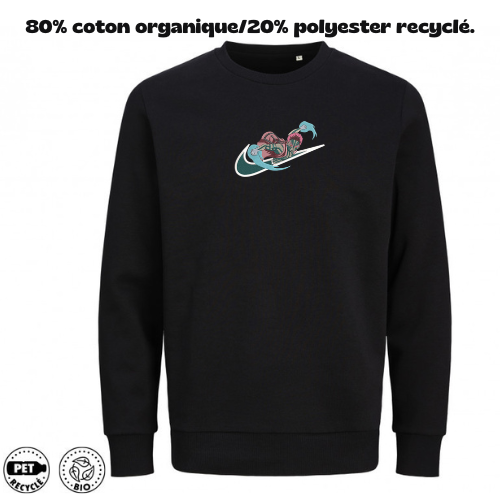 Sweat à Capuche Demon Slayer Brodé – Akaza Custom | LOW1