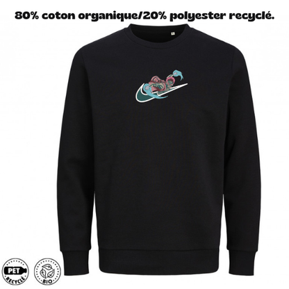 Sweat à Capuche Demon Slayer Brodé – Akaza Custom | LOW1