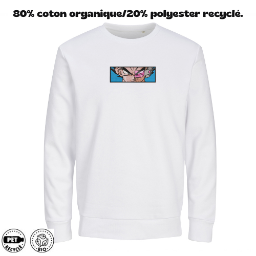 Sweat à Capuche Dragon Ball Z Brodé – Vegeta | LOW1