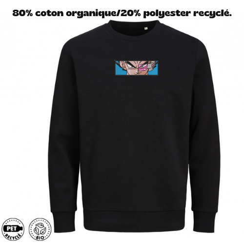 Sweat à Capuche Dragon Ball Z Brodé – Vegeta | LOW1