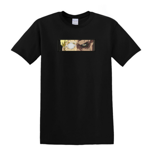 Zeke Jaeger eyes/ Attaque des Titans/ T-shirt brodé Low 1 Broderie