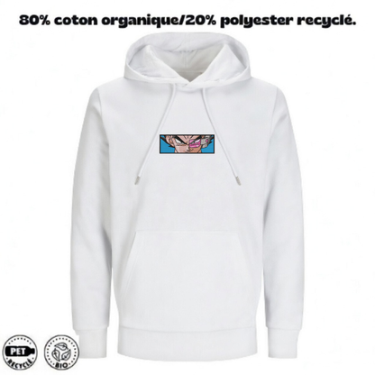 Sweat à Capuche Dragon Ball Z Brodé – Vegeta | LOW1