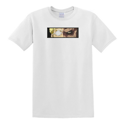 Zeke Jaeger eyes/ Attaque des Titans/ T-shirt brodé Low 1 Broderie