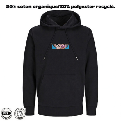 Sweat à Capuche Dragon Ball Z Brodé – Vegeta | LOW1