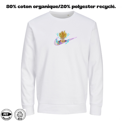Gohan Super Saiyan / DBZ / Broderie sweat à capuche