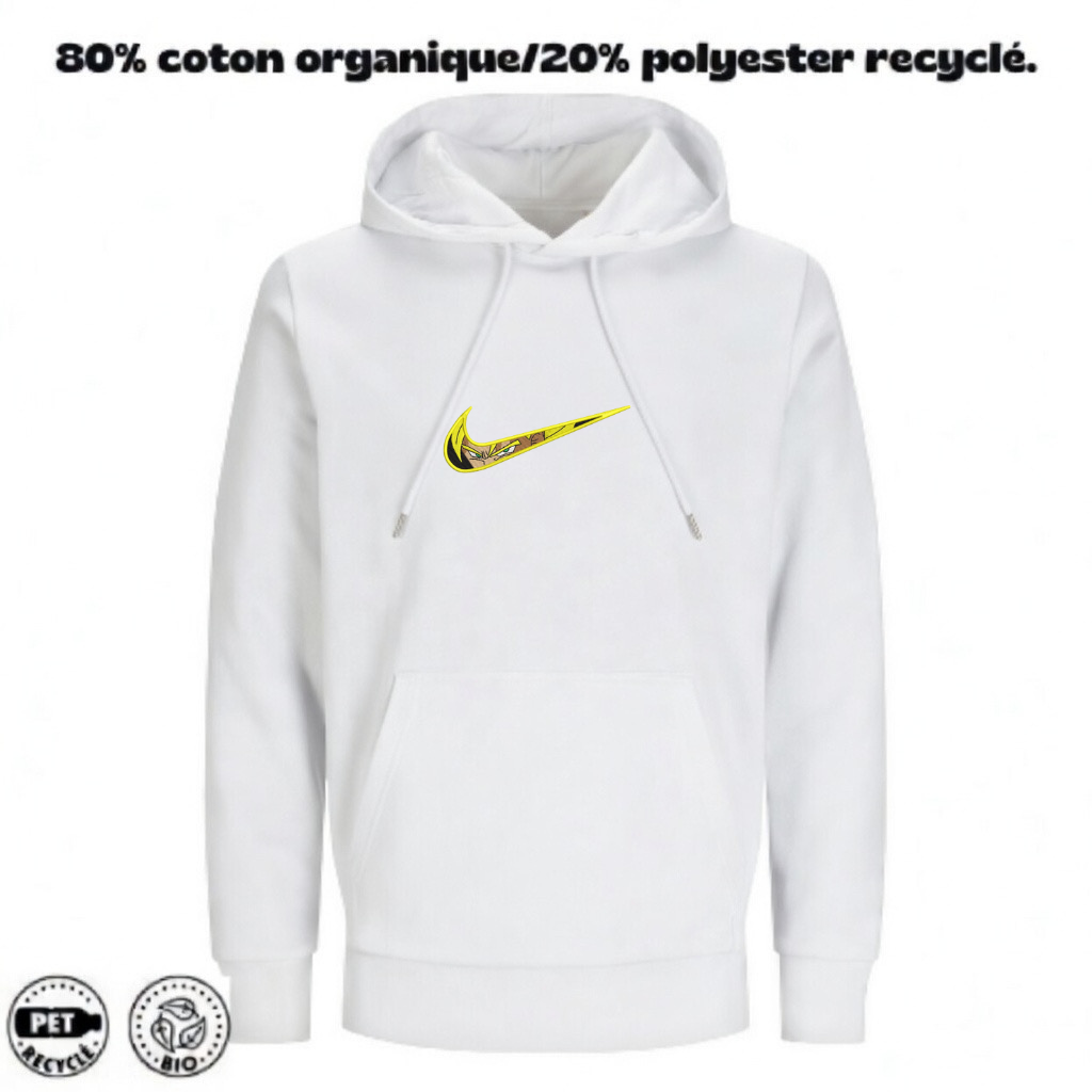Sweat à Capuche Dragon Ball Z Brodé – Goku Super Saiyan | LOW1