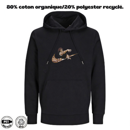 Yujiro Hanma "L'Ogre" – Sweat brodé Baki inspiré du manga