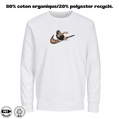 Yujiro Hanma "L'Ogre" – Sweat brodé Baki inspiré du manga