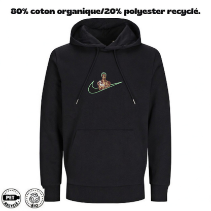 Sweat à Capuche One Piece Brodé – Roronoa Zoro V2 Custom | LOW1