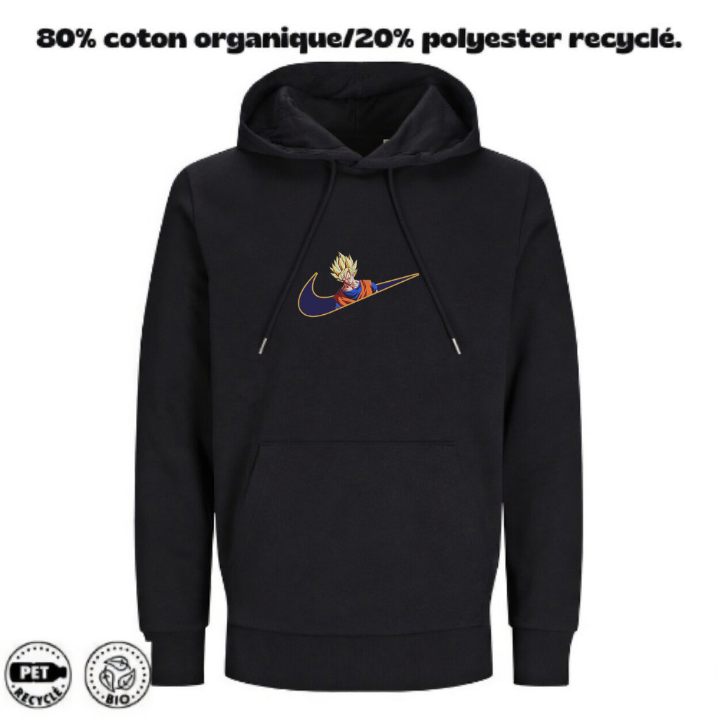 Goku SSJ 2 Custom / DBZ / Broderie