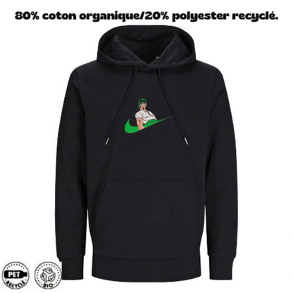 Sweat à Capuche One Piece Brodé – Roronoa Zoro Custom | LOW1
