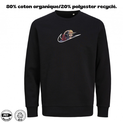 Sweat à Capuche One Piece Brodé – Luffy Custom | LOW1