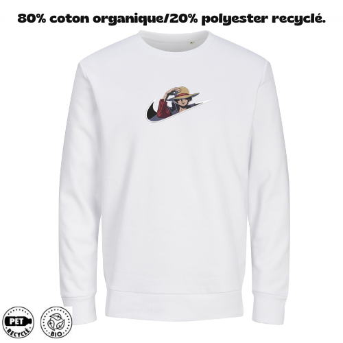 Sweat à Capuche One Piece Brodé – Luffy Custom | LOW1