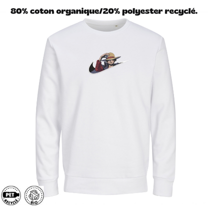 Sweat à Capuche One Piece Brodé – Luffy Custom | LOW1