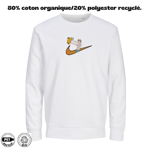 Sweat à Capuche Chainsaw Man Brodé – Denji & Pochita | LOW1