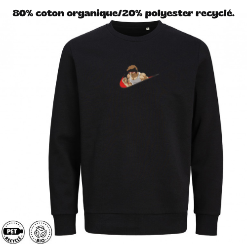 Sweat à Capuche Baki Brodé – Baki Hanma Custom | LOW1