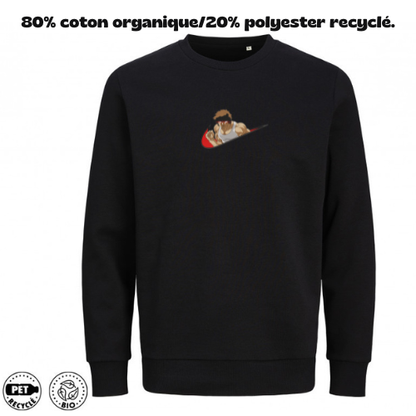 Sweat à Capuche Baki Brodé – Baki Hanma Custom | LOW1