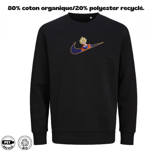 Goku SSJ 2 Custom / DBZ / Broderie