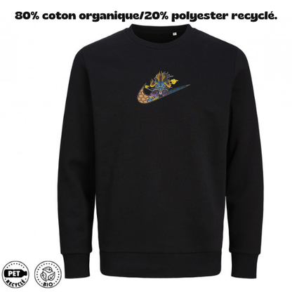 Kaido / One piece / Broderie sweat à capuche