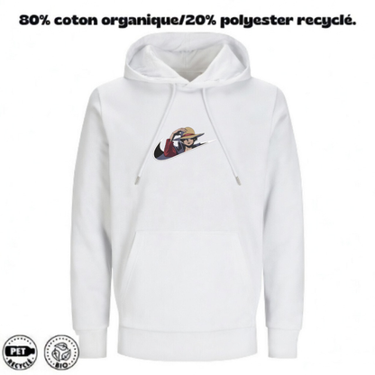 Sweat à Capuche One Piece Brodé – Luffy Custom | LOW1