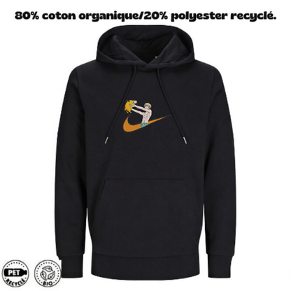 Sweat à Capuche Chainsaw Man Brodé – Denji & Pochita | LOW1
