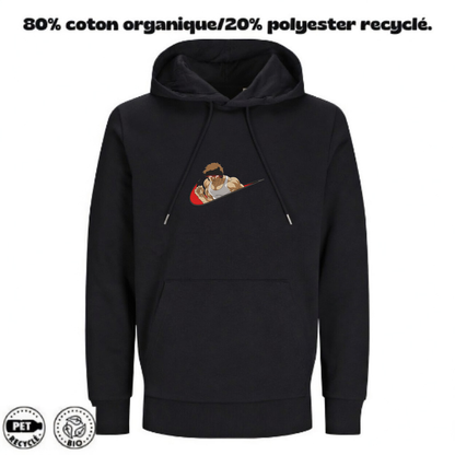Sweat à Capuche Baki Brodé – Baki Hanma Custom | LOW1