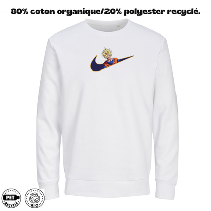 Goku SSJ 2 Custom / DBZ / Broderie