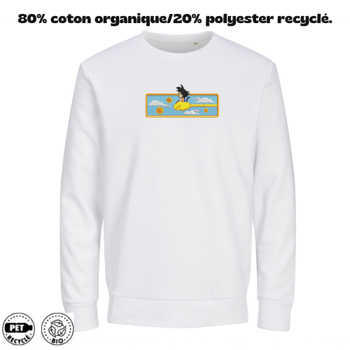 Goku nimbus / DBZ / Broderie sweat à capuche