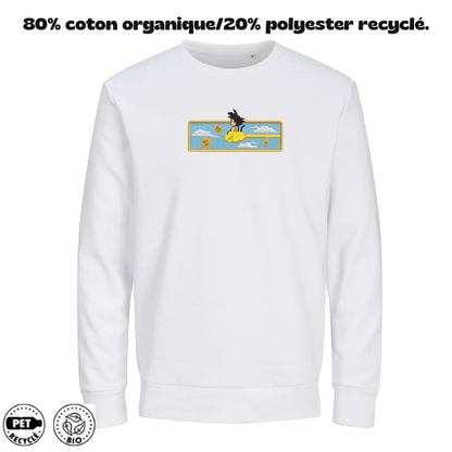 Goku nimbus / DBZ / Broderie sweat à capuche