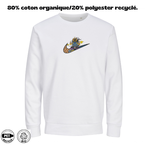 Kaido / One piece / Broderie sweat à capuche