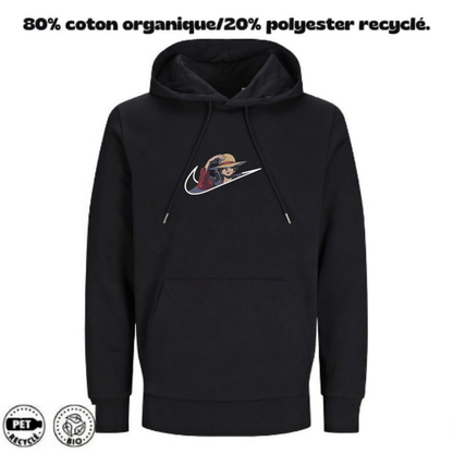 Sweat à Capuche One Piece Brodé – Luffy Custom | LOW1