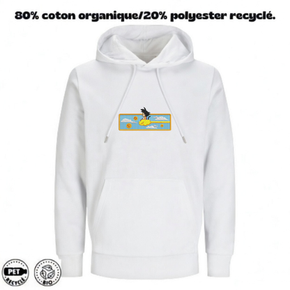 Goku nimbus / DBZ / Broderie sweat à capuche