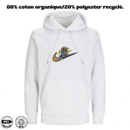 Kaido / One piece / Broderie sweat à capuche